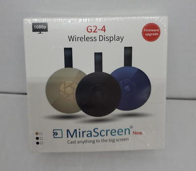 #ad MiraScreen G2 2.4G Wireless WiFi Display Dongle 1080 Wireless HDMI Display $15.33