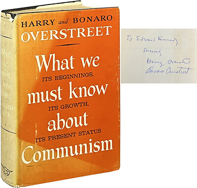 #ad Harry and Bonaro Overstreet What We Must Know about Communism Its Signed 1st $172.50