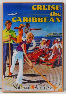 #ad Cruise the Caribbean 2quot; X 3quot; Fridge Locker Magnet. $6.39