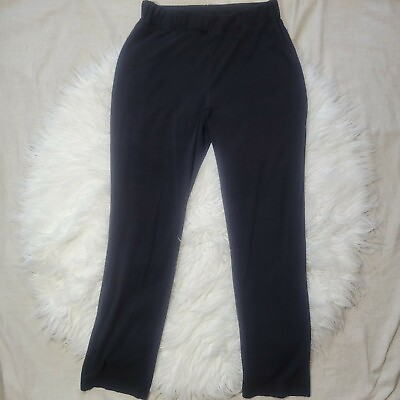 Neon Buddha Women#x27;s Size Large Black Yoga Pants Stretch Long Sweatpants $34.99