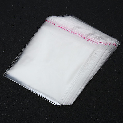 #ad Clear Cellophane Cello Bags Plastic OPP Card Display Self Adhesive Peel Seal $104.99