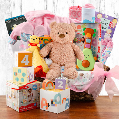 #ad #ad Grand Welcome: Baby Girl Gift Basket $350.95