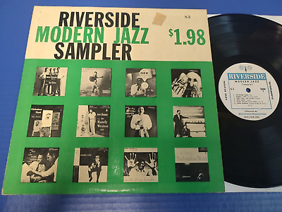 #ad Riverside Modern Jazz Sampler 50s Jazz LP VA Monk Blakey Lowe Dorham VG VINYL $10.46
