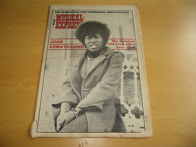 #ad NME JAN 29 1977 JOAN ARMATRADING THE GORILLAS GENERATION X PINK FLOYD RAMONES GBP 10.99