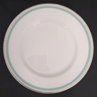 #ad Tiffany Platinum Blue Band Dessert Plate $137.08
