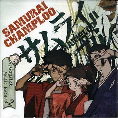#ad SAMURAI CHAMPLOO MUSIC RECORD 2: PLAYLIST V A CD SOUNDTRACK RARE $77.75