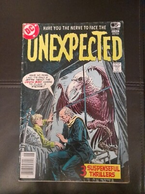 #ad Unexpected 185 VG 1978 DC comic death bird $9.99
