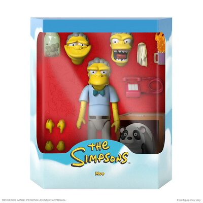 #ad Super7 The Simpsons Ultimates Moe 7 Inch Action Figure NEW $36.99