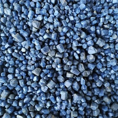#ad 50g Bulk Rough Natural Blue Sapphire Corundum Crystal Healing Specimen 5 10 mm $18.15