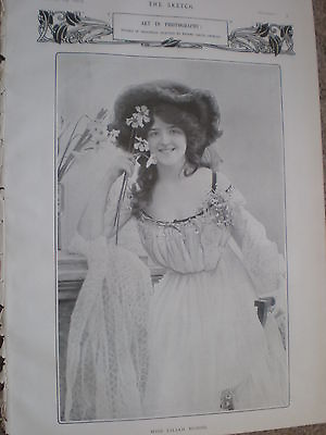 #ad Printed photo actresses lilian Burns Ruth Vincent 1903 ref W2 GBP 9.99
