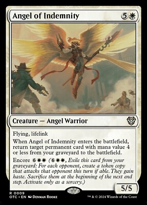 #ad #ad MTG Angel of Indemnity Outlaws of Thunder Junction Commander $2.72