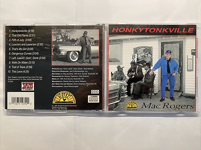 #ad Mac Rogers Honkytonkville CD Sun Records Great Condition $31.88