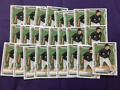 #ad Wes Kath 2021 1st Bowman Draft BD 43 White Sox Rookie RC Lot Of 25 $13.00