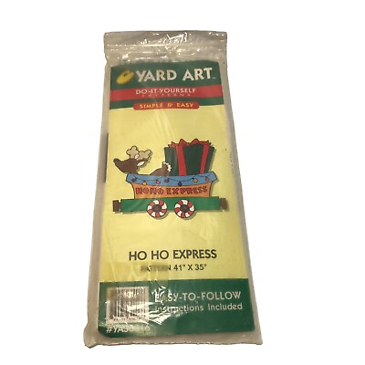 #ad Yard Art Do It Yourself Wood Patterns Christmas Decoration Ho Ho Express $14.99