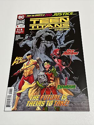 #ad Teen Titans Special #1 Crush Robin Kid Flash Red Arrow DC Batman VF NM Box 16 $5.00