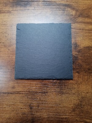 #ad 6 Pack Of Slate Drink Coasters 4quot; Square $16.99