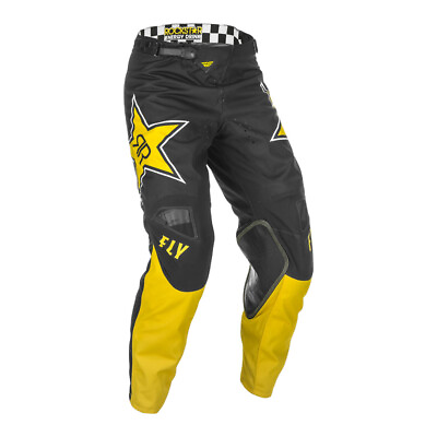 #ad Fly Racing Kinetic Rockstar MX Motocross Off Road Pants Men#x27;s Size 28 $44.99