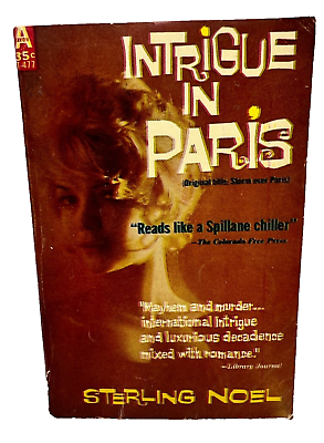 #ad Intrigue in Paris by Sterling Noel Avon T 477 1985 $12.95