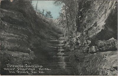 #ad French Canyon Near Starved Rock La Salle Illinois Postcard $5.95