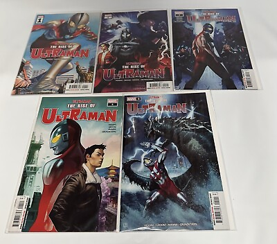 #ad Ultraman The Rise Of Ultraman 1 5 Complete Set Cover VF NM $15.99