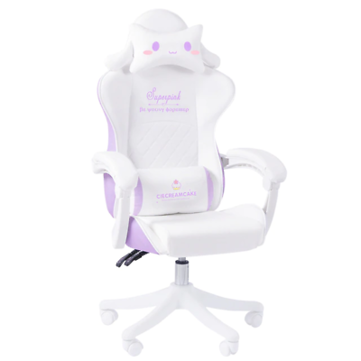 #ad 2023 New Macaron Series Computer Chair Pink Cute Girl Gaming Chair Liftable Swiv $294.23
