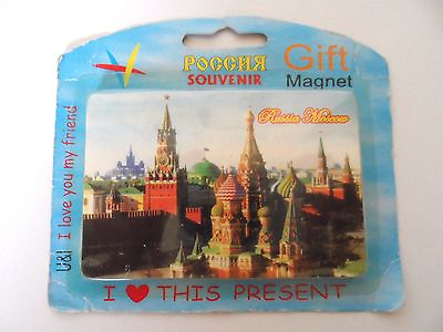 #ad Russia Souvenir Gift Magnet $7.50