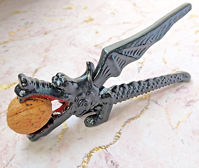 #ad Vintage Soviet Nuts Opener DRAGON in cast iron Year of the Dragon 2024 Ukraine $79.99
