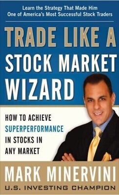 #ad usa stock Trade Like a Stock Market Wizard by Mark Minervini EnglishPaperback $10.99