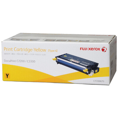 #ad Fuji Xerox Genuine CT350677 Yellow Print Cartridge Open Box AU $90.00