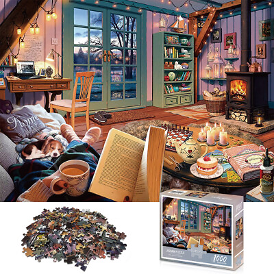 Yumhome Jigsaw Puzzles 1000 Piece for Adults Kids Toys Holiday Gift Home $17.99