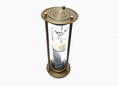 #ad #ad Perfect Deal of Antique brass sand timer Decor Gift Items for LoverFriends $45.28