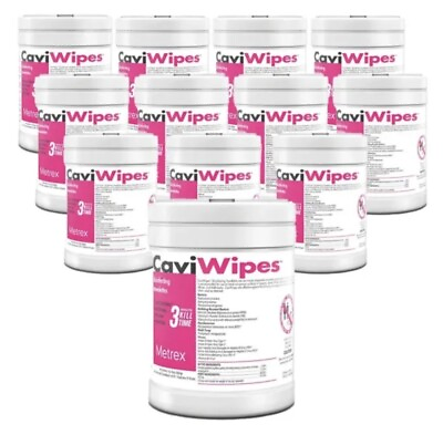 #ad Case Metrex CaviWipes Disinfectant Cleaning Wipe 12 Pack 160ct 2026 EXP $119.49