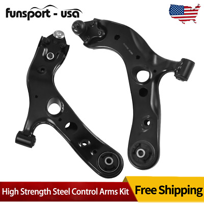 #ad 2Pcs Front Lower Control Arms W Ball Joints for 2007 2012 Nissan Versa Cube $42.95