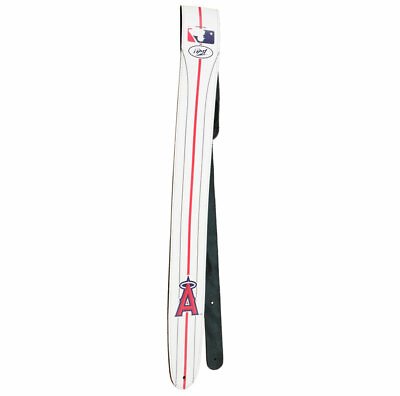 #ad Peavey MLB Baseball Los Angeles Angels Electric Or Acoustic Guitar Leather Strap $21.99