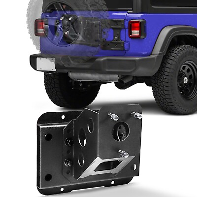 #ad Spare Tire Carrier for 2007 2018 Jeep Wrangler JK JKU Unlimited Adjustable $100.31