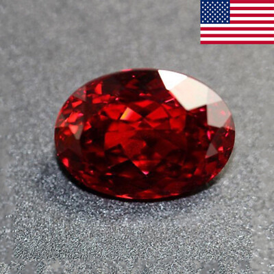 13.89ct Pigeon Blood Red Ruby Unheated 12X16mm Diamond Oval Cut VVVS Loose Gems $1.14
