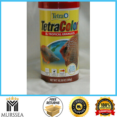 #ad Tetra Tropical XL Granules Fish Food Color Enhancing Discus 300g 10.58oz $12.59