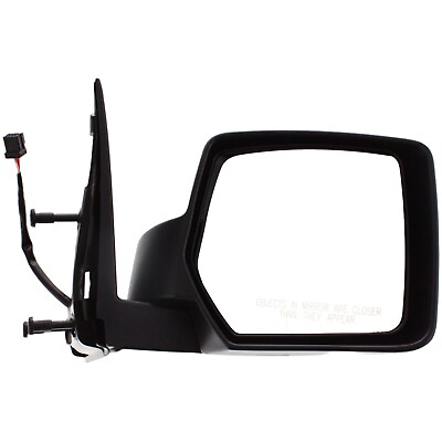 #ad Power Mirror For 2008 2012 Jeep Liberty Right Textured Black Manual Folding $43.21