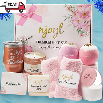 #ad Self Care Kit Women Gifts Get Well Soon Gift Baskets for Women Relaxation Gifts $37.99