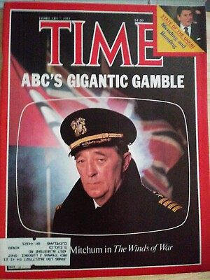 #ad Vintage Time Magazine February 7 1983 ABC#x27;S Gigantic Gamble $15.29