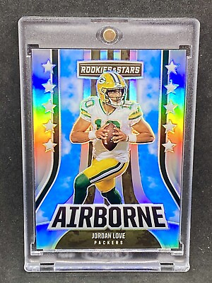 #ad JORDAN LOVE RARE SILVER HOLO Parallel Prizm AIRBORNE PACKERS MVP INVESTMENT $35.99
