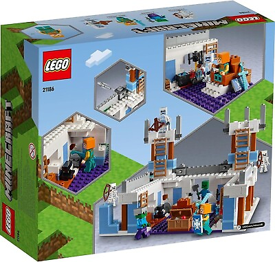 #ad LEGO Minecraft Ice Castle Kingdom Warrior Toys LEGO Bricks Castle Ages:8 NEW $66.77