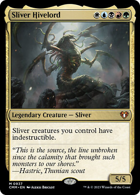 #ad #ad MTG Sliver Hivelord Commander Masters $4.19