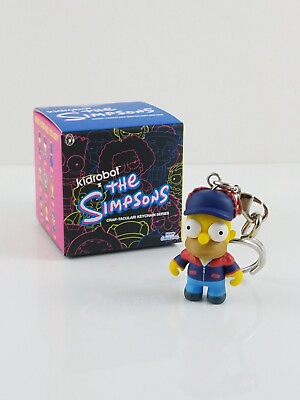 #ad The Simpsons Keychain Series CRAP TACULAR Plow Homer $24.95