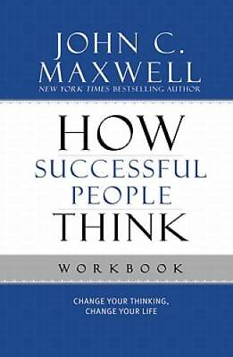 #ad How Successful People Think Workbook Paperback By Maxwell John C. GOOD $3.98