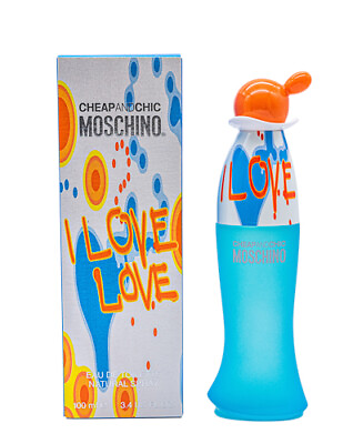 #ad I Love Love by Moschino 3.4 oz EDT Perfume for Women New In Box $32.51