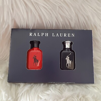 #ad Ralph Lauren Polo Red amp; Blue Limited Edition Gift Set For Men 2 pc NIB $47.95
