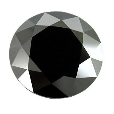 #ad 150 Ct Black Loose Black Diamond Quality AAA Certified Jewelry Making $299.00