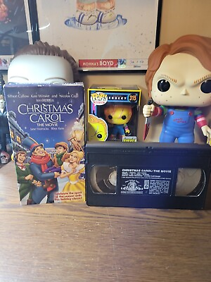 #ad Christmas Carol: The Movie VHS 2003 $1.70
