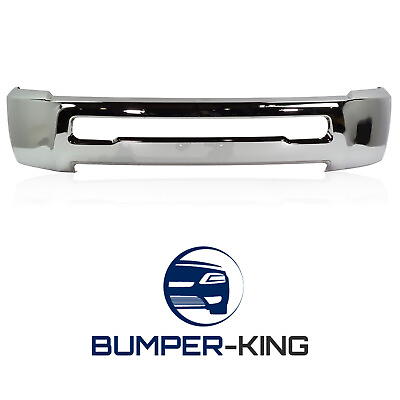 #ad BUMPER KING Chrome Steel Front Bumper Face Bar for 2010 2018 RAM 2500 3500 10 18 $180.99